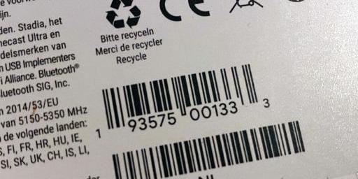 Verpackung mit einer 12-stelligen GTIN Verpackung mit einer 12-stelligen GTIN